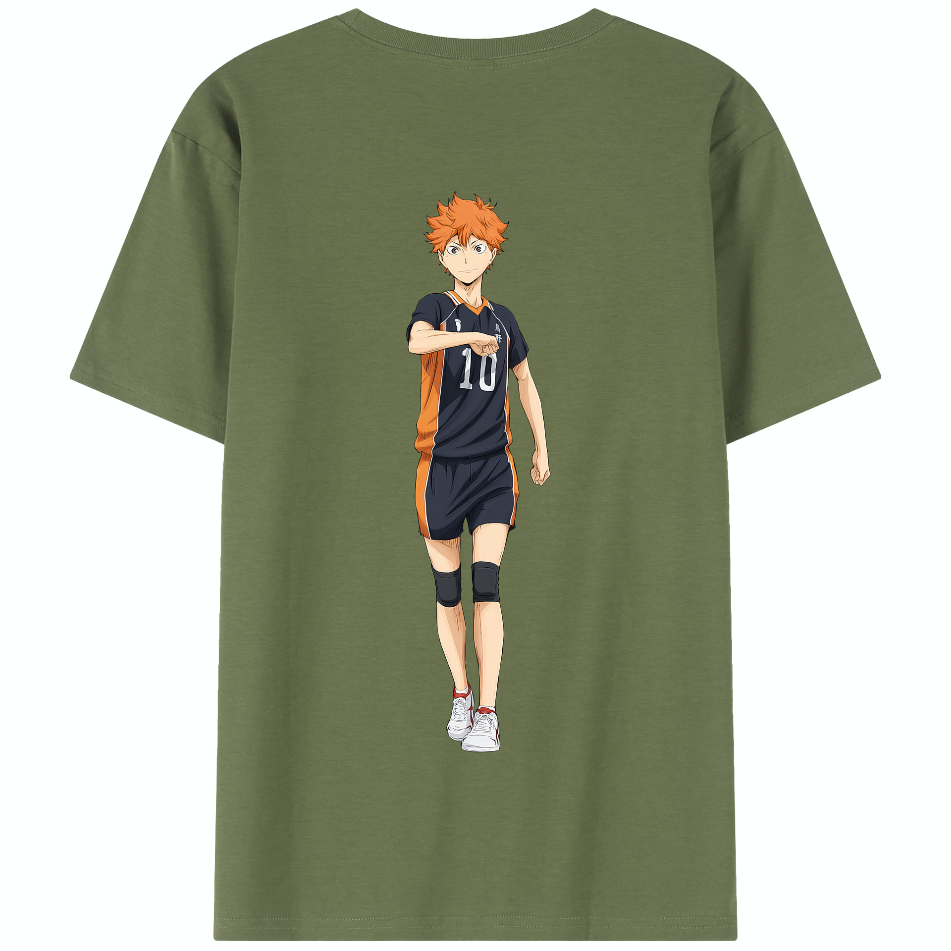 （画像用） ハイキュー!! Haikyu!! 綿100％半袖Tシャツ（背面プリント）